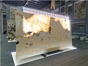 Patagonia Luxury Backlit Natural Quartzite Slabs And Tiles