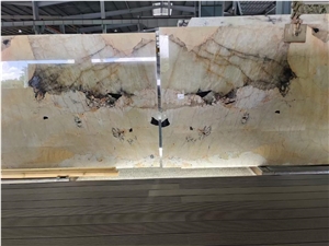 Patagonia Luxury Backlit Natural Quartzite Slabs And Tiles