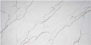 Artificial Quartz Man Made Stone Calacatta Laza Slab