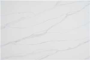 Beautiful Hot Sell Veins Grey Color Quartz Stone Slab