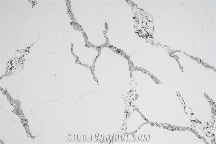 Best Selling Calacatta Quartz Slab For Hotel Project