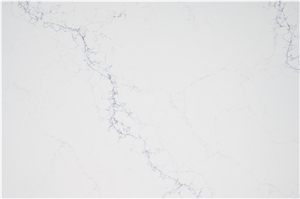 Big Slab Of Calacatta White Quartz Stone From China