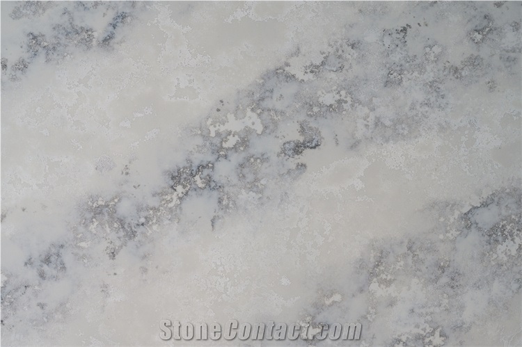 Big Veins Slab Artificial Calacatta Quartz Slab