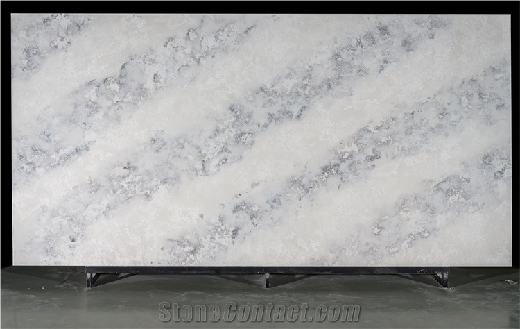 Big Veins Slab Artificial Calacatta Quartz Slab
