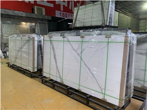 Calacatta Marble Look Sintered Stone Big Slabs Tiles