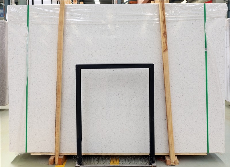 Environmental Safety Cheap White Slab Floor Terrazzo Tile