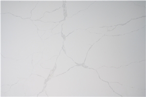 High Quality Calacatta Quartz Slab With White Veins
