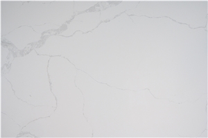 High Quality Calacatta Quartz Slab With White Veins