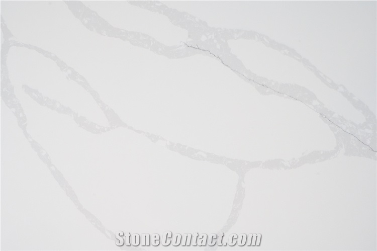 Hot Sell Calacatta Quartz Slab Manmade Stone