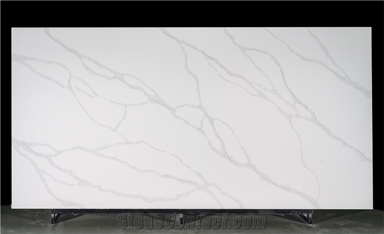Hot Sell Calacatta Quartz Slab Manmade Stone