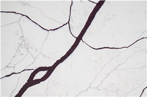 Line Tree Veins Quartz Slab Stone For Wall Hotel