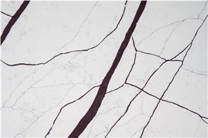 Line Tree Veins Quartz Slab Stone For Wall Hotel