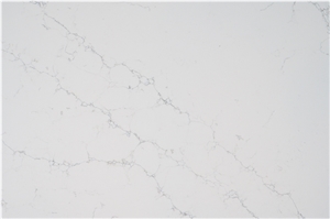 Man Made Engineered Stone Artificial Calacatta Quartz Slab