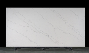 Man Made Engineered Stone Artificial Calacatta Quartz Slab