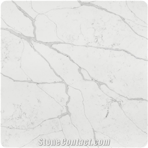 Man Made Stone Artificial Calacatta Quartz Slab