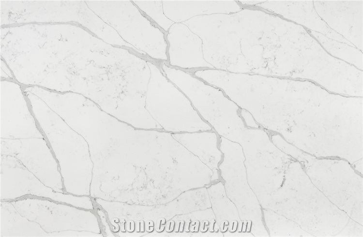 Man Made Stone Artificial Calacatta Quartz Slab