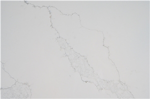 Man Made Stone Artificial Calacatta Quartz Slab White
