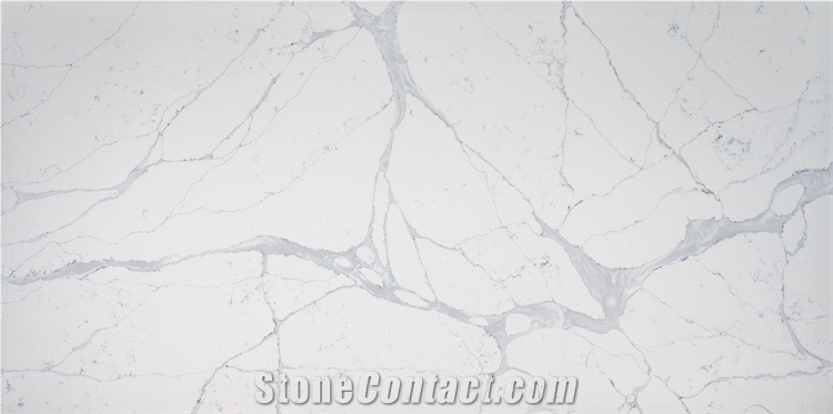 Popular Quartz Pattern Color Engieered Stone For Wall