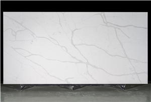 Solid Surface Polished Matte Big Quartz Slab Hotel Project