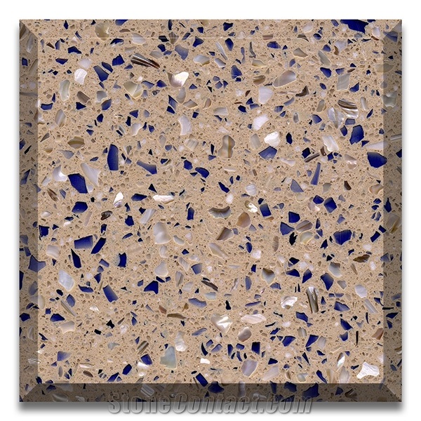 Terrazzo Tile Honed Finish