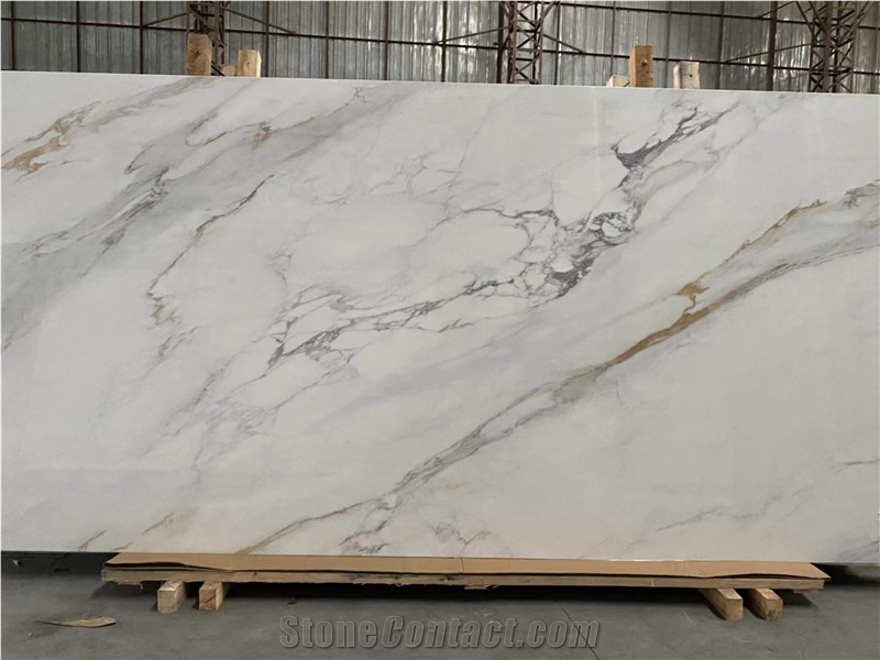 Top Brand Manufacturer Calacatta Gold Sintered Stone