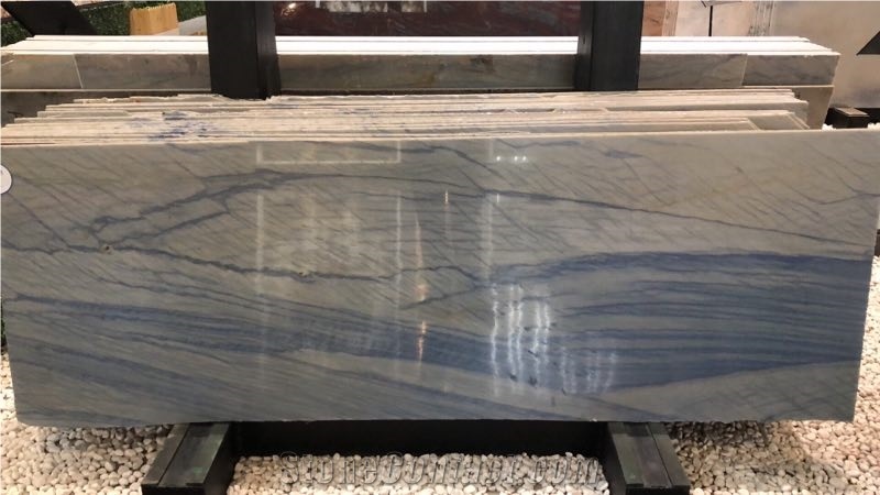 Azul Macaubas Quartzite Slab