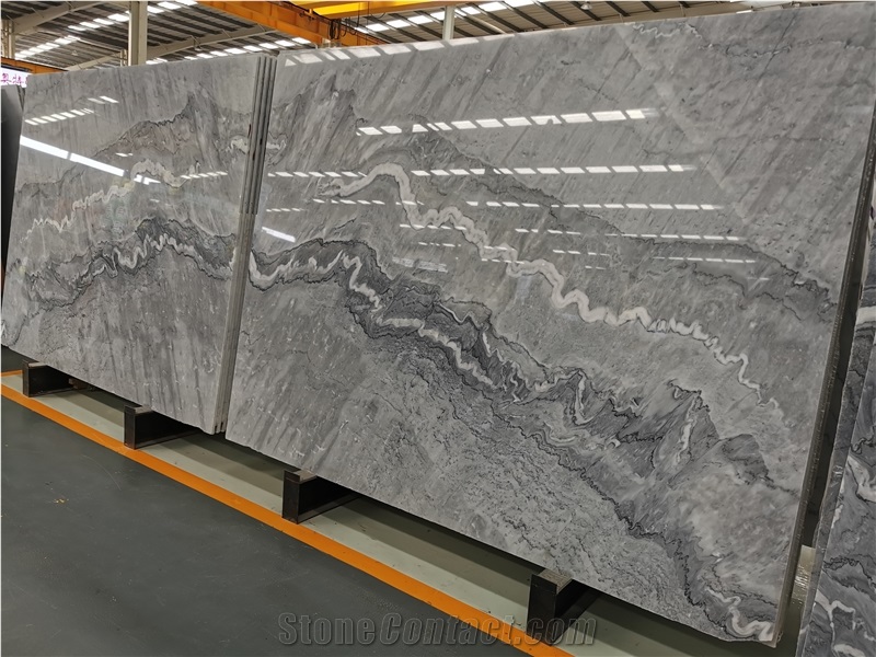 Bulgarian Grey Marble Pattern