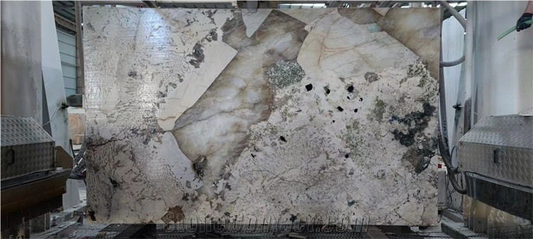 Patagonia Quartzite Big Slab With Crystal Natural Stone