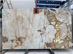 Patagonia Quartzite Big Slab With Crystal Natural Stone