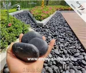 Black Pebble, River Stone, Garden Decor, Landscaping Stone