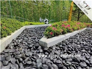 Black Pebble, River Stone, Garden Decor, Landscaping Stone