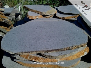 China Basalt,Grey,Sawn,Random Flagstone Driveway,Pavers