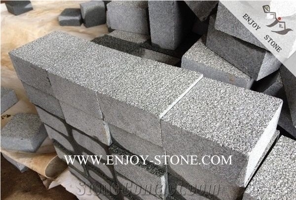 G612 Olive Green,Bush Hammered Split,Cubes,Cobblestone,Paver