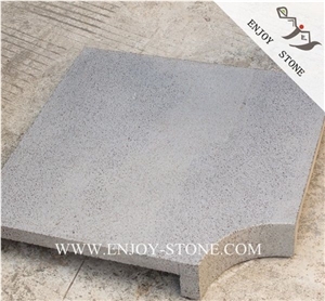 Grey Basalto Pool Pavers With Honeycomb,Andesite Pool Tiles