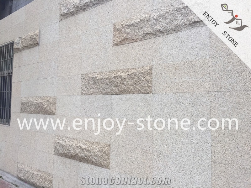 Split Wall/G682 Rustic Yellow/Mushroomed, Natural Surface