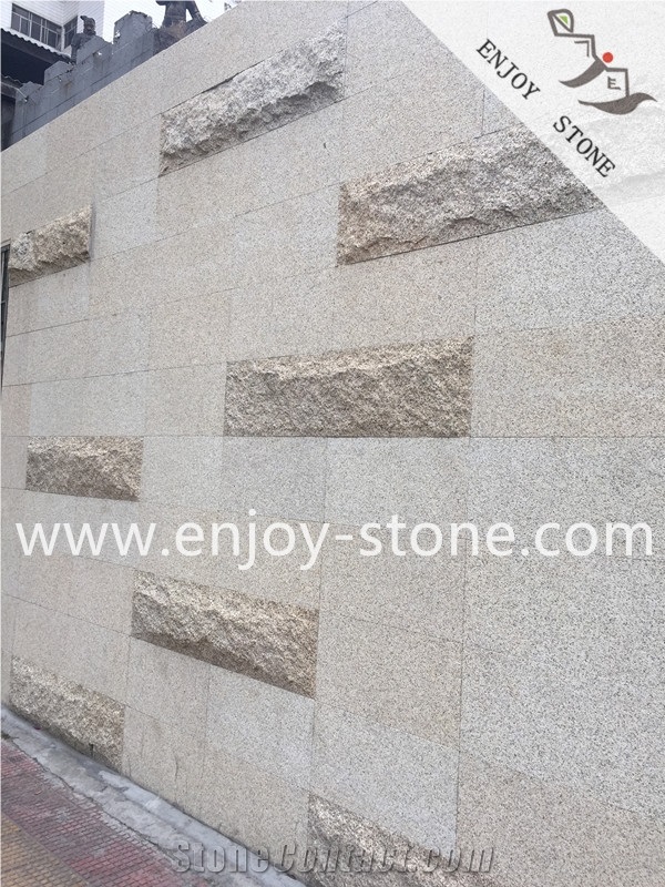 Split Wall/G682 Rustic Yellow/Mushroomed, Natural Surface