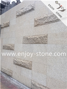 Split Wall/G682 Rustic Yellow/Mushroomed, Natural Surface
