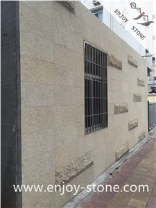 Split Wall/G682 Rustic Yellow/Mushroomed, Natural Surface