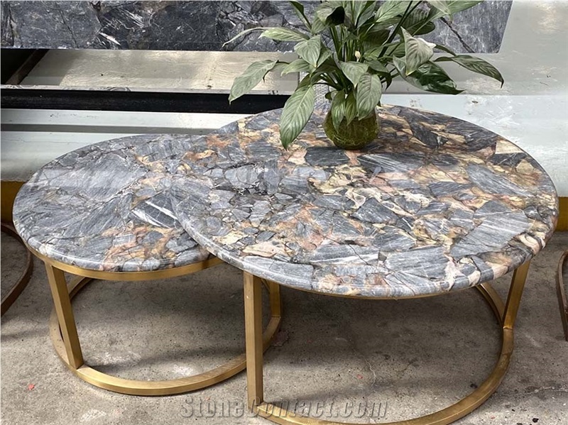 Amazon Blue Quartzite Slabs