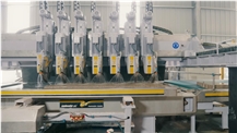Automatic Multi Head Cutting Line N2990 5+7, Tile Cutting Machine