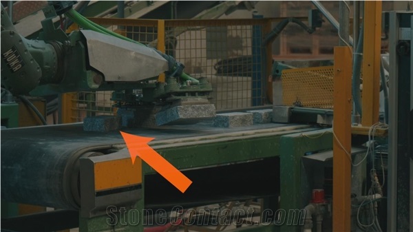 Robotic Palletizer Automation Line For Paving Stone