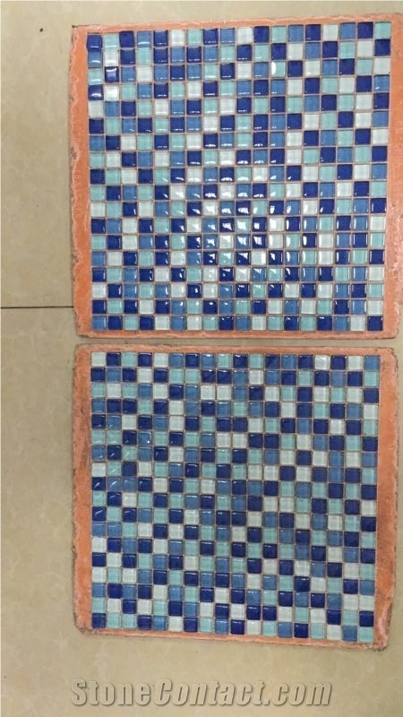 Crystal Glass Mosaic Tiles Swiming Pool