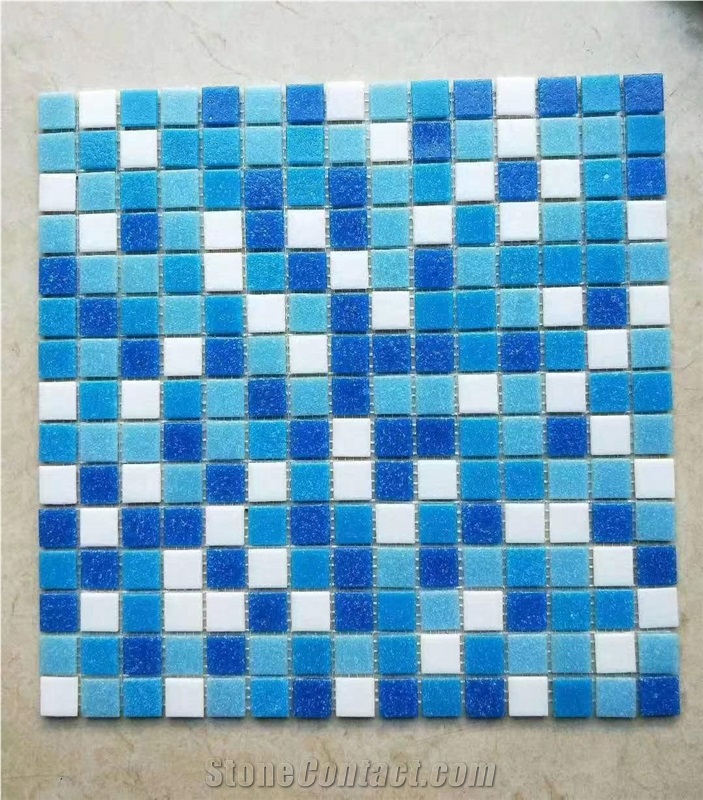 Crystal Glass Mosaic Tiles Swiming Pool