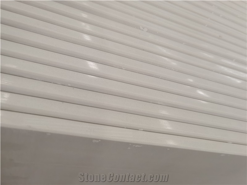 Pure White Artificial Marble Window Sill Sanded Cill