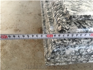 China Grey Granite Tombstone Monument Single Double