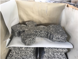 China Grey Granite Tombstone Monument Single Double