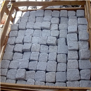 G603 Granite Own Quarry Cobblestone, Pavers