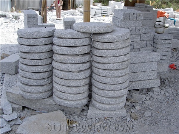 G603 Granite Own Quarry Cobblestone, Pavers