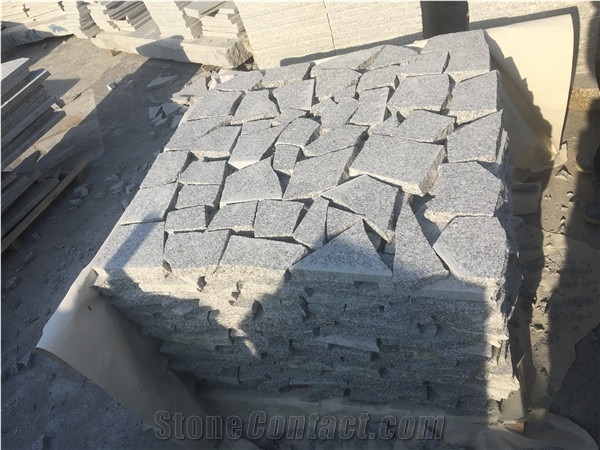 G603 Granite Random Flagstone Pavers, Own Quarry 2 Manufacture Factories