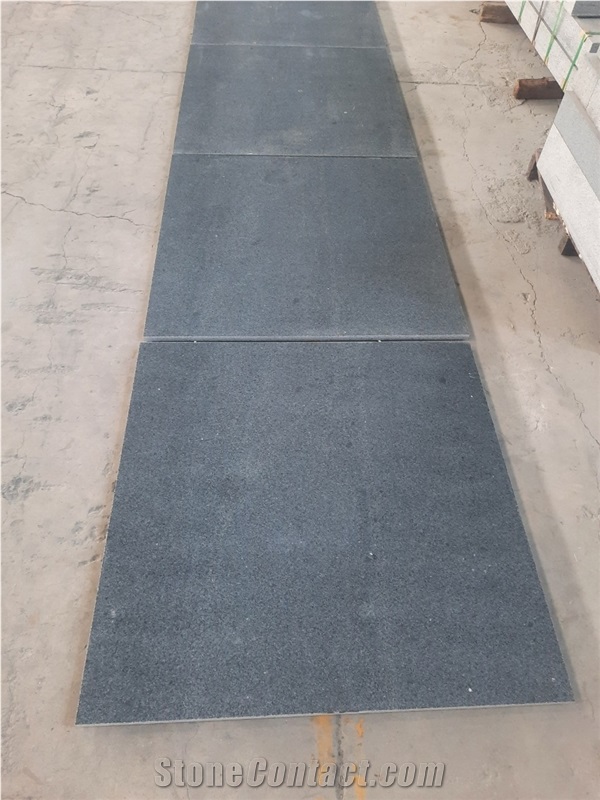 Viet Nam Dark Grey Galaxy Granite Polished